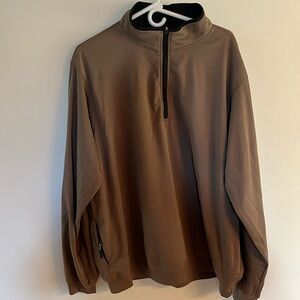 Golf Quarter Zip/Long Sleeve- SIZE XXL
